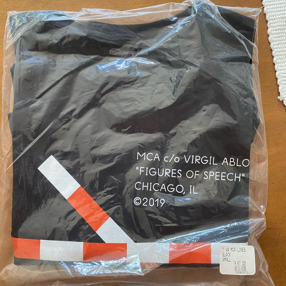 Off white MCA Tape tee